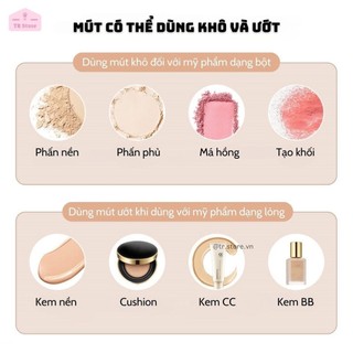 Mút cushion kèm hộp đựng hình Shiba Marshmasllow Air Cushion cao cấp Malian