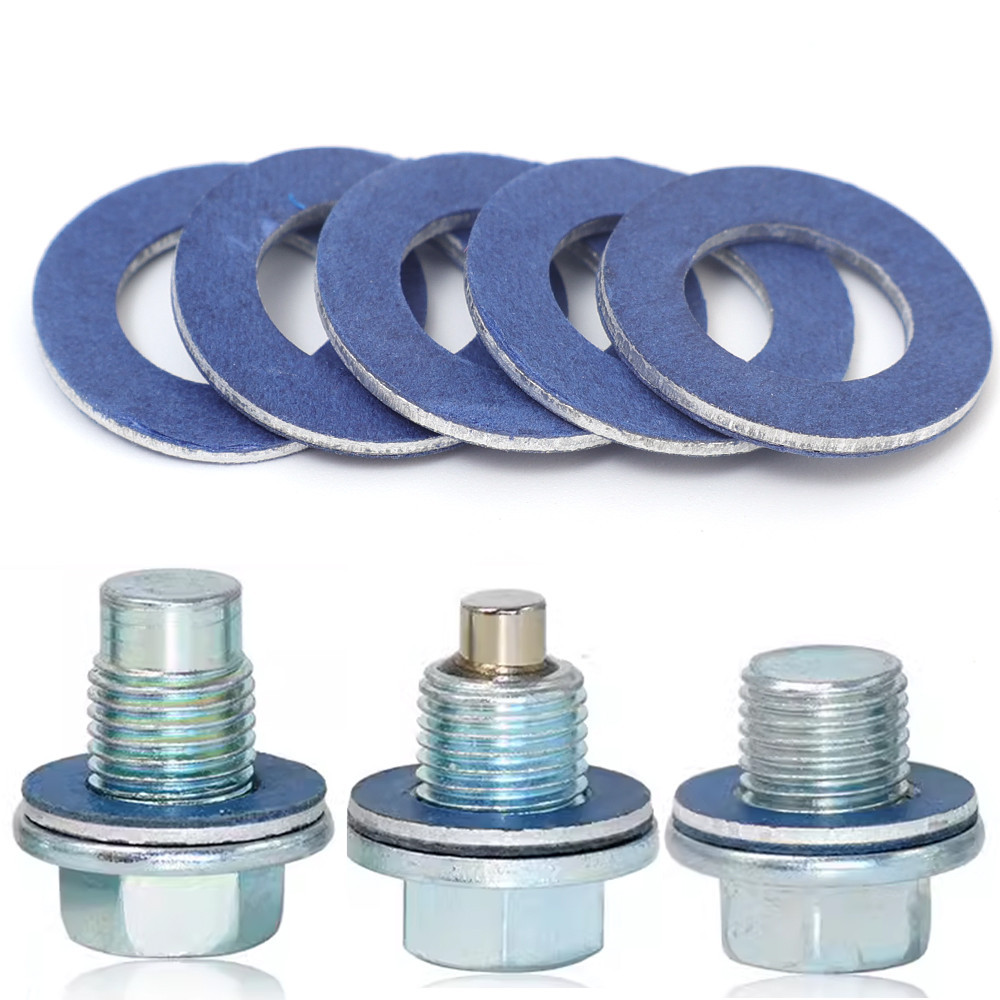 Máy rửa phích cắm thoát dầu ô tô 90430-12031 - Gioăng nhôm vừa vặn chính xác cho chảo dầu động cơ Toyota / Lexus