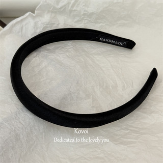 Kovoi / đơn giản Mercerized Thin Headband Sponge Girl Headband Outing Pressed Hair High Skull Hair Bundle All-Match Hairpin Headdress