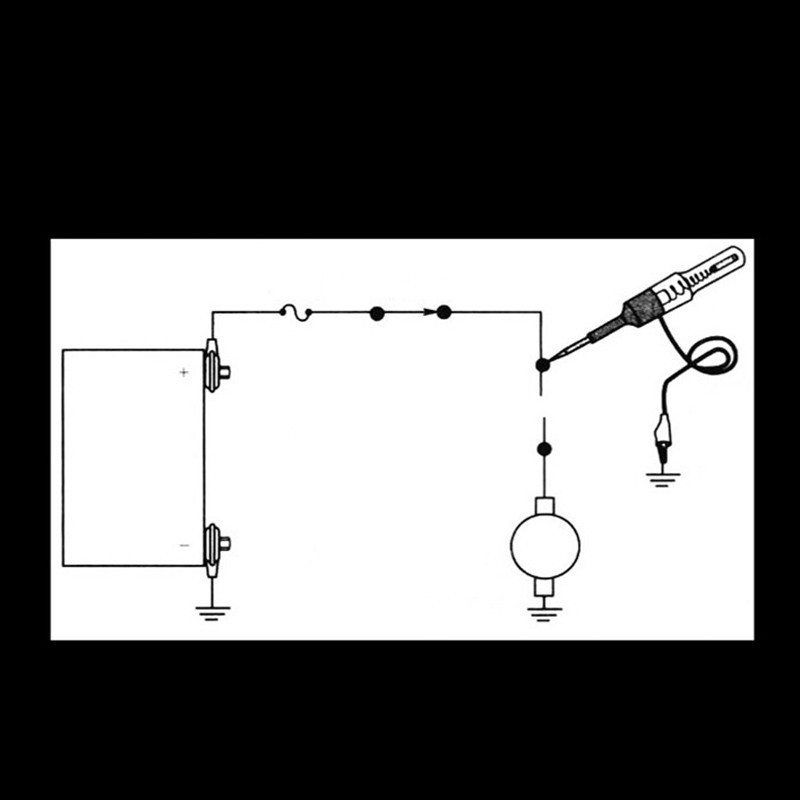 [Otorl] Bút thử điện áp ô tô 6-12V-24V mới