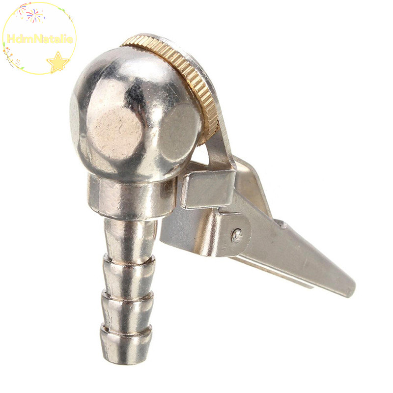 Hdmnatalie Kẹp Lốp Không Khí Chuck Máy Bơm Hơi Có Thân Van Cho Dụng Cụ Sửa Chữa Lốp Ô Tô VN