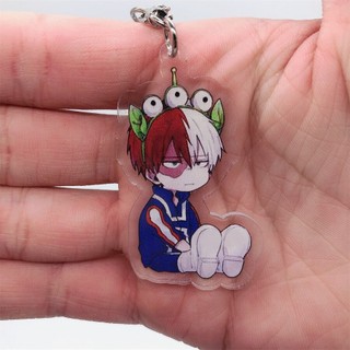 Móc khoá Anime Học viện anh hùng My Hero Academia Bakugou Katsuki Todoroki Shoto Anime Phụ Kiện Trang Trí Túi xách Balo