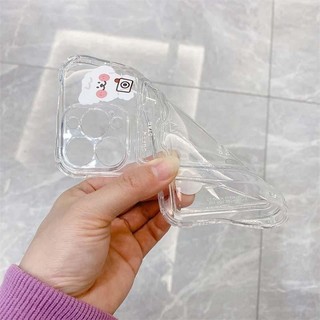 Ốp Lưng Điện Thoại Samsung Galaxy A22 A23 A42 A12 A13 A04 A04E A05 A02 A10 A10S A05S A02S A21S A03 Core cover Gấu Thỏ Hoa Thẻ Khe Cắm Túi Silicon Mềm