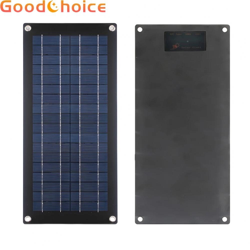 【Good】60W Solar Panel Built-in Blocking Diodes Efficient Charging Boat ...