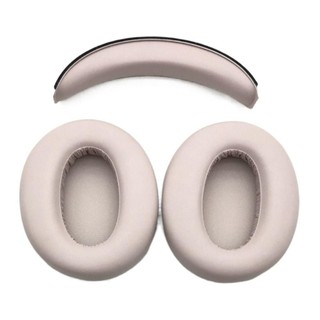 Miếng đệm tai nghe LEAFYHOME, Miếng đệm tai nghe bằng bọt biển thay thế, Bộ phận sửa chữa Tai nghe Băng đô Đầu chùm tia Pad cho Edifier W820NB