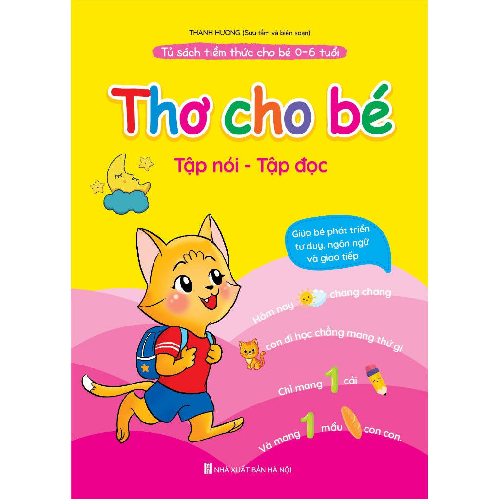 Ảnh Sách - Thơ truyện đồng dao câu đố truyện tiềm thức cho bé tập nói tập đọc 2