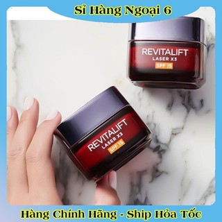 KEM DƯỠNG DA CHỐNG LÃO HÓA – GIÚP MỜ THÂM NÁM LOREAL REVITALIFT LASER X3, 50ML Nội địa Đức Đủ Bill [Hot]