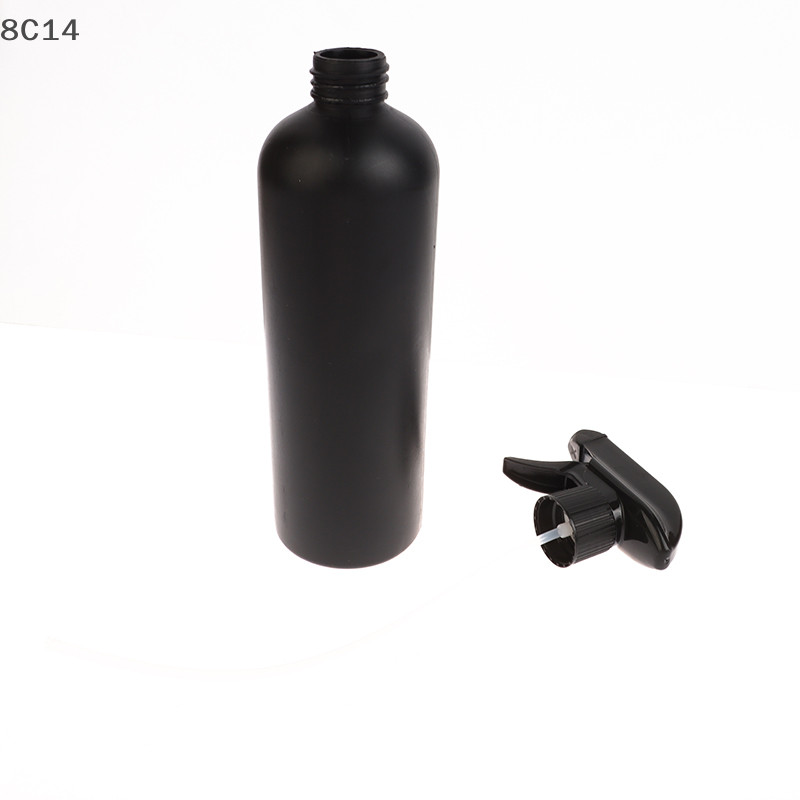 GVERLCRTN Chai làm tóc 500ml Chai rỗng Máy phân phối khử trùng Chai phun sương có thể đổ lại Salon Barber Water er (8C)