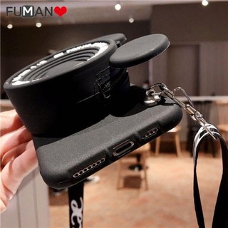 Có Ví Cho iPhone 16 15 14 8 7 6 6S Plus iPhone 16 15 14 13 12 11 Pro Max Xs Max XR X SE 2020 2022 Vỏ Điện Thoại Mềm 3D Camera Mickey Minnie Có Dây Buộc