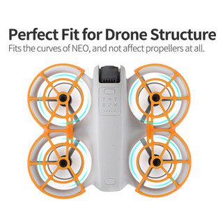 Dành Cho DJI NEO Vỏ Bảo Vệ Lưỡi Dao Va Chạm Vòng Bảo Vệ Lưỡi Xoắn Ốc Phát Hành Nhanh Phụ Kiện Camera