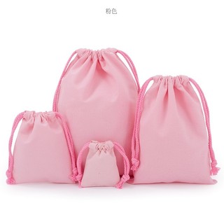 Túi dây rút Barbie túi lưu trữ hoạt hình túi quà tặng túi vải sang trọng