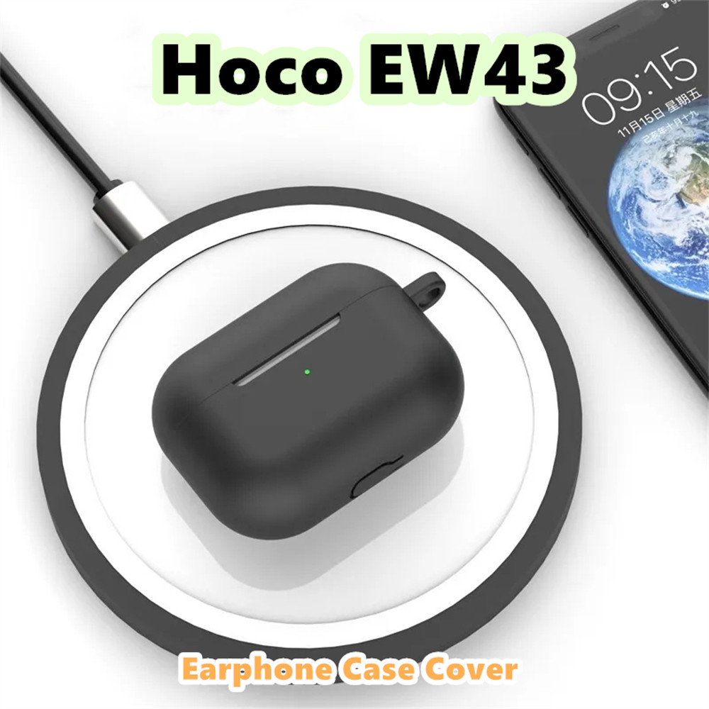 [Ngôi sao tương lai] Dành cho vỏ Hoco EW43 Vỏ tai nghe silicon mềm màu trơn đơn giản