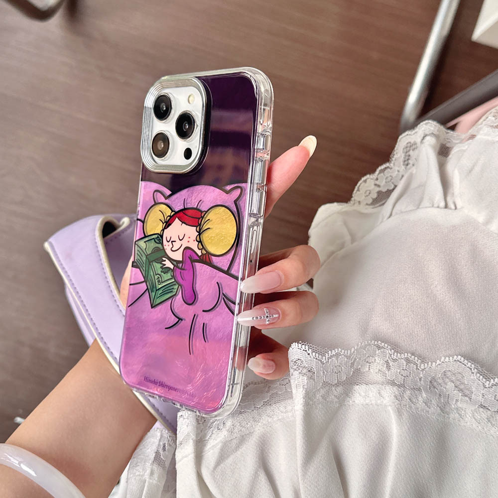 Ốp Lưng Cứng Tương Thích Với iPhone 13 13Pro 13ProMax 14 14Pro 14ProMax 15 15Pro 15ProMax 16 16Pro 16ProMax Vỏ Họa Tiết Công Chúa Vàng Ngủ