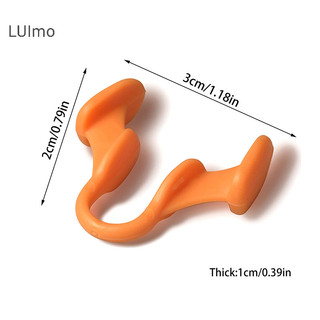 Luimo 1 Cái Kẹp Mũi Silicon Trong Suốt / Cam Chống Ngáy Mũi Dilator Dừng Ngáy Hỗ Trợ Dễ Dàng Thở Cải Thiện Viêm Mũi Khi Ngủ SBS