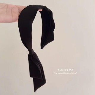 Pháp Streamer Một Mảnh Băng Đô Thiết Kế Niche Sữa Xanh Tóc Phụ Kiện Tóc
