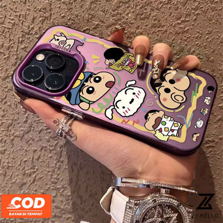 Ốp Lưng Cho OPPO Reno 15F Reno 14F Reno 14 Pro Reno 13F Reno12 F Reno 12 Reno11 F Reno 11 Pro Reno 10 Pro Reno 8T Reno 8Z Reno 7Z Reno 8 Phim Hoạt Hình Crayon Shin-chan Vỏ Điện Thoại Chống Sốc