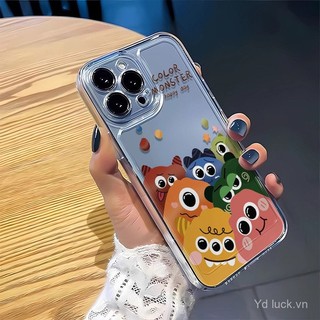 Ốp điện thoại trong suốt Ốp điện thoại di động hoạt hình dễ thương sáng tạo Ốp Chống rơi vỏ chống va đập dùng cho iPhone 11promax 11 12promax 12 13 14 15 pro max 14promax xr 7plus xs 8plus 14pro