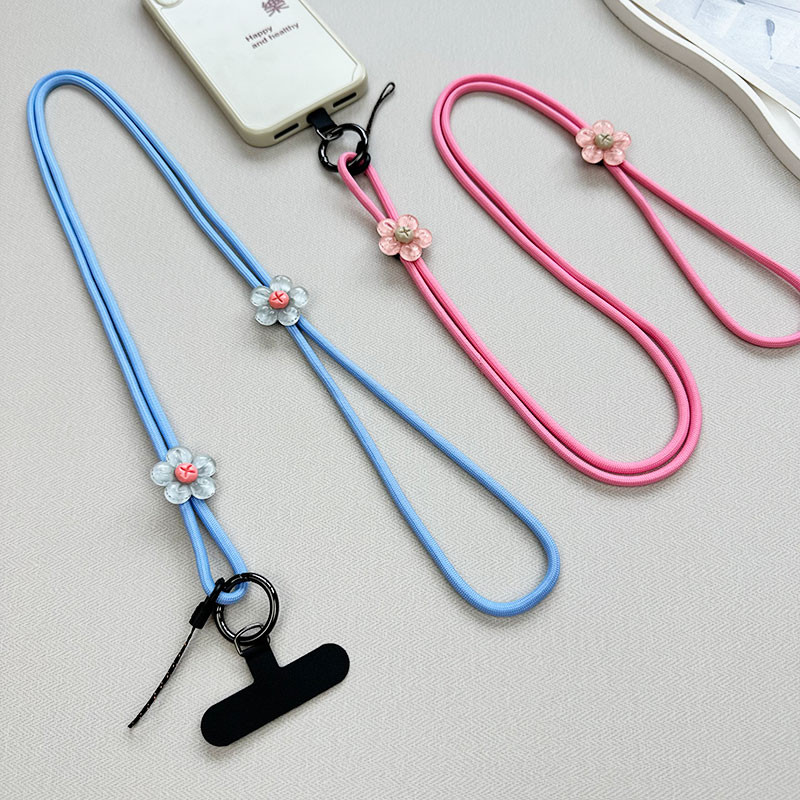 Hoa Thời Trang Chống Mất Đeo Ngang Điện Thoại Di Động Dây Đeo Cổ Tay Nylon Dây Đa Năng Cho Điện Thoại Thông Minh