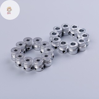 Twe 10 Cái gt2 ròng rọc định thời 20 răng khoan 5mm 8mm cho gt2 đai đồng bộ 2gt đai VN