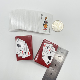 Bộ bài mini tăng độ khó khi chơi, tú lơ khơ, poker siêu nhỏ mang đi du lịch, đi học