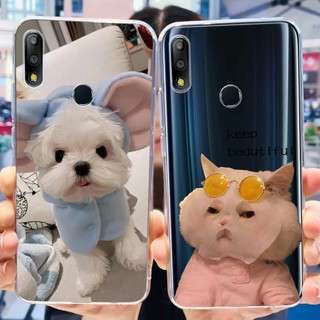 Ốp Điện Thoại Cho Asus Zenfone Max Pro M2 ZB631KL ZB633KL ZB630KL Ốp Lưng Silicon Mềm Trong Suốt Cho Asus X01BDA X01AD X01BD Vỏ