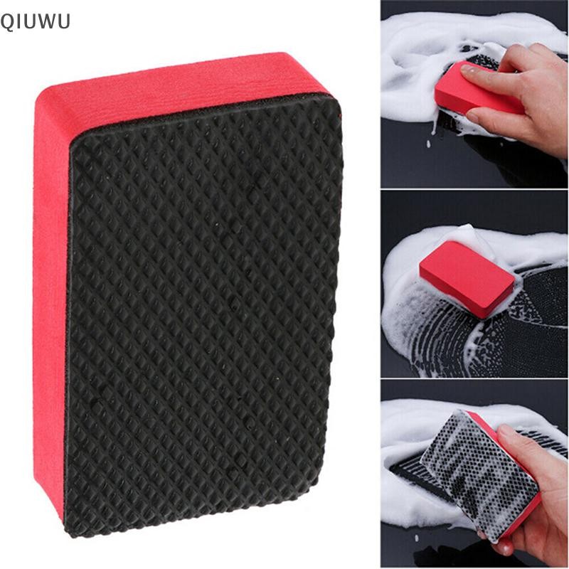 Qiuwu Hữu Ích Xe Magic Clay Bar Pad Khối Bọt Biển Rửa Xe Bùn Làm Đẹp Xe Hơi.
