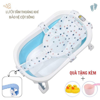 Lưới Tắm Cho Bé Sơ Sinh Chống Trượt Cao Cấp Gấp Gọn Có thể  Điều Chỉnh Kích Thước Phù Hợp Với Bồn Tắm Của Bé Bunnies
