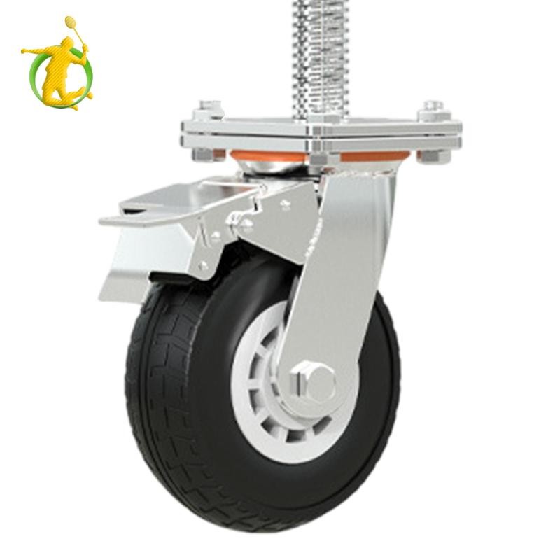 Bánh xe giàn giáo Thiết thực Bánh xe 6 inch linh hoạt cho kệ bàn làm việc
