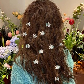 [GuuDuu] 5 / 10 Kẹp Mini Star Grab - Y2K, Ngọt ngào, Tính khí - Phụ kiện tóc Dress Up - Vuốt tóc hình ngôi sao đầy màu sắc - Kẹp tóc trán Nổ