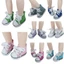 Giày búp bê YOLOGO BJD, Giày vải búp bê búp bê cỡ 1 / 6 điểm 12 Inch, Chất liệu Cotton thời trang Nhiều màu sắc Phong cách thường ngày Búp bê thay đổi phụ kiện búp bê BJD
