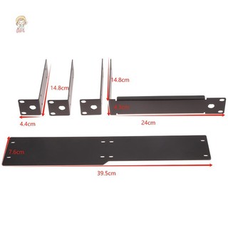 TWE Rackmount khung kim loại cho bộ thu không dây, tương thích QLXD/QLXD4/ULXD/ULXD4/SLXD