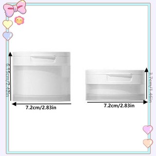 [beautifulhome] 50 / 120g Flip Cover Có Thìa Hoặc Nhíp Chai Có Thể Đổ Lại Nồi Rỗng Du Lịch Kem Dưỡng Da Mặt Mỹ Phẩm Cotton Trang Điểm Lọ [Làm Đẹp]
