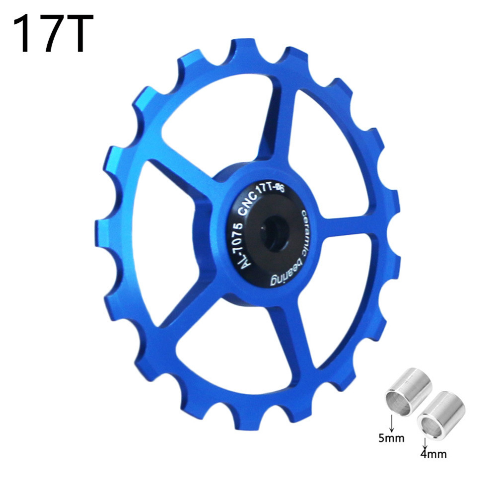 [Cosyh] Bánh xe 11-17T Ròng rọc bằng gốm MTB Vòng bi xe đạp đường trường Derailleur phía sau