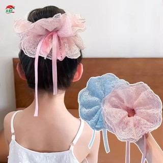 Scrunchie ren không hư tổn cho nữ và bé gái, phù hợp tiệc và hàng ngày