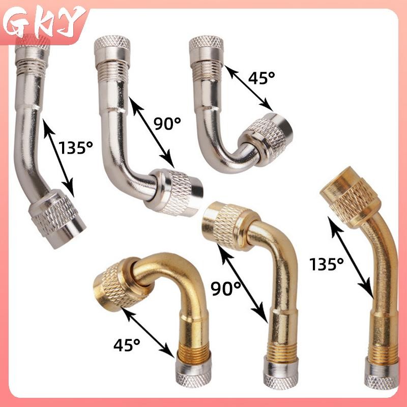 Vòi bơm hơi mở rộng GKY đa góc 45°, 90°, 135° cho xe đạp và unicycle