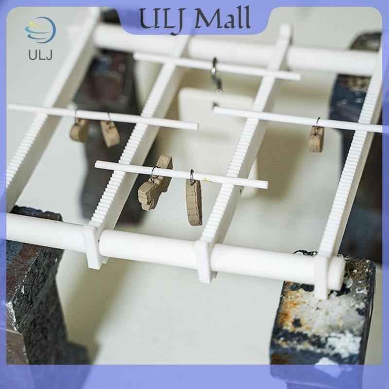 ULJ 50 / 100 Chiếc Chịu Nhiệt Độ Cao Dây Vonfram Bắn Móc Nhảy Nhẫn Đồ Gốm Trang Trí Móc Treo Nhẫn Gốm.