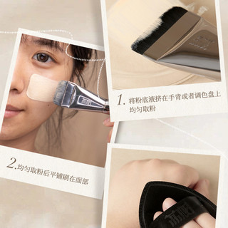 LISHU Hồng phồng Bàn chải trang điểm, dụng cụ cơ bản