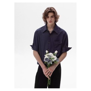 Áo sơ mi nam mùa hè phong cách Anh quốc với chất liệu mỏng như lụa và denim