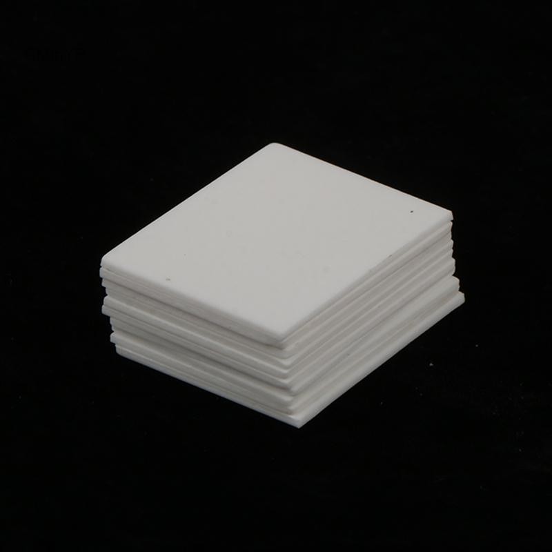 CMinYP 10 Cái TO-220 / 3P / 3PL / 3PII Tấm Oxit Nhôm Ổ Cắm Cách Nhiệt Gốm Tản Nhiệt Tấm Gốm Sứ Chỉ Gốm Dẫn Nhiệt Cao Triode Insula