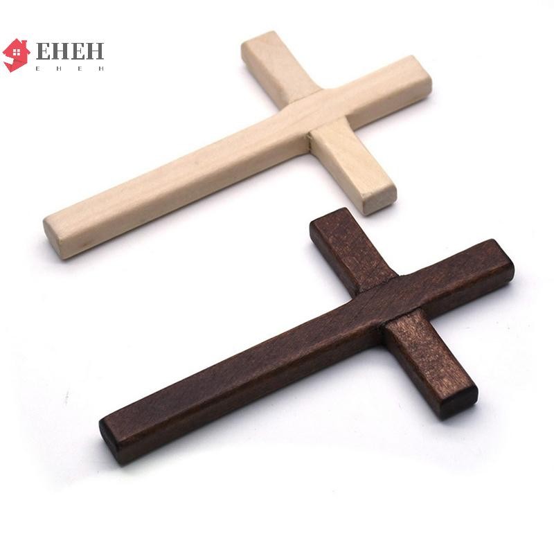 DỄ DÀNG Thánh Giá Gỗ Christian 12cm (4.7in) Tường Thánh Giá Dài Lớn Hai Màu
