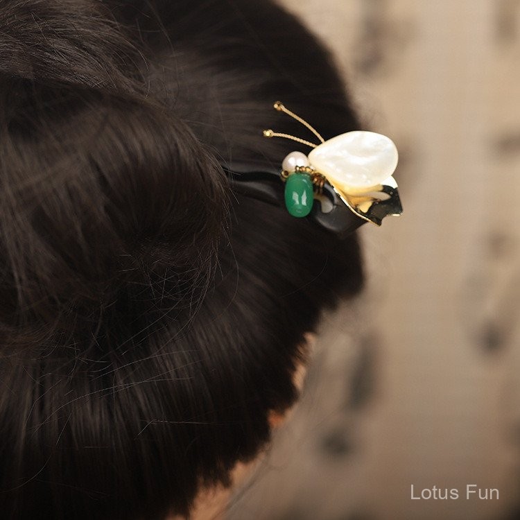 Phụ kiện tóc handmade phong cách Hanfu - Kẹp tóc nhỏ ong sườn xám