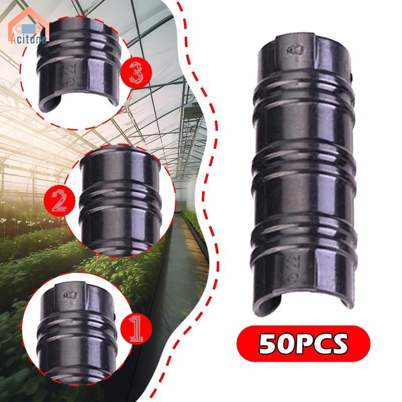 Bộ 50 Nhà Kính Kẹp Phim Có Thể Tái Sử Dụng Thiết Thực Di Động Thắt chặt Dụng Cụ Che Bóng Lưới Cố Định Kẹp Cho Sân Vườn Sân Ngoài Trời Sân