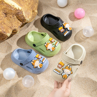 Dép lỗ trẻ em hình Labubu dễ thương–dép mềm nhẹ chống trượt, co giãn tốt, bền đẹp cho bé trai bé gái