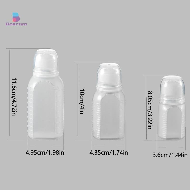 < beartwo > 30 / 60 / 100ml Bóp Chai Nước Sốt Mật Ong Mù tạt Salad Trang Điểm Nước Sốt Bento Hộp Đựng Nhà Bếp Đẹp
