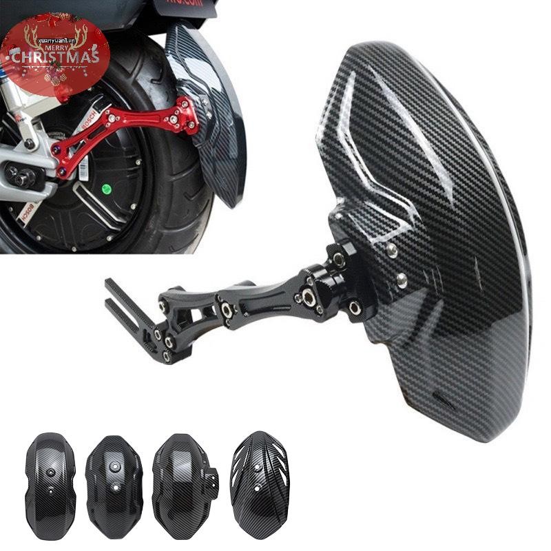 XUAN Xe Máy Chắn Bùn Kết Cấu Sợi Carbon Chắn Bùn Xe Điện Chắn Bùn Đa Năng Sợi Carbon VN