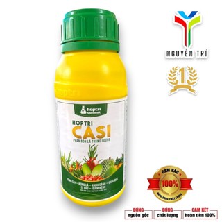 Phân Bón Canxi-Silic Hợp Trí CaSi (Chai 500ml) - Giúp Cứng Cây, Dựng Lá, Chắc Quả, Tăng Đề Kháng