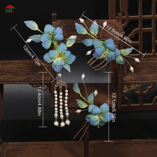 Kẹp tóc phong cách Trung Hoa, chống trơn trượt ổn định - Perfect cho đám cưới & sinh nhật