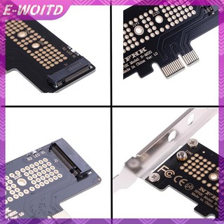 E-woitd NVMe PCIe x4 x2 M.2 NGFF SSD sang PCIe x1 chuyển đổi thẻ chuyển đổi PCIe x1 sang M.2 HNVN