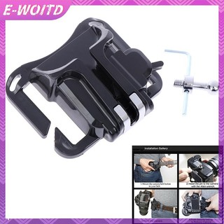 E-woitd Khóa thắt lưng cho máy ảnh gắn kẹp tải nhanh bao da giá đỡ móc treo HNVN