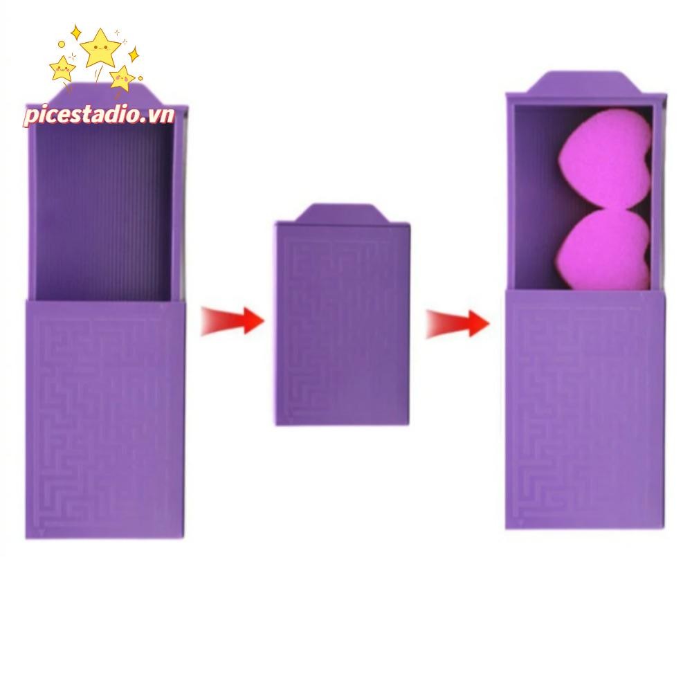 PICESTADIO Magic Box, Trick Performance Magic Purple Magic Biến mất Box, Funny Plastic Magic Show Mystery Magic Show Đạo cụ cho trẻ em Thanh thiếu niên